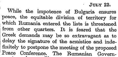 The Times 23 July 1913 p8