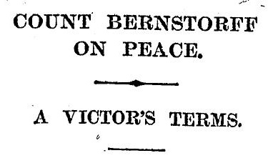 The Times 4 September 1915
