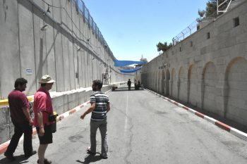 Approaching Rachel's Tomb