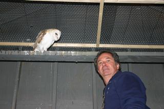 Mark Browning and Barn Owl