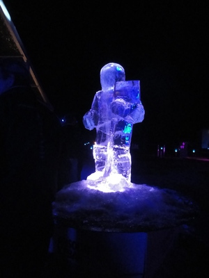 Ice spaceman