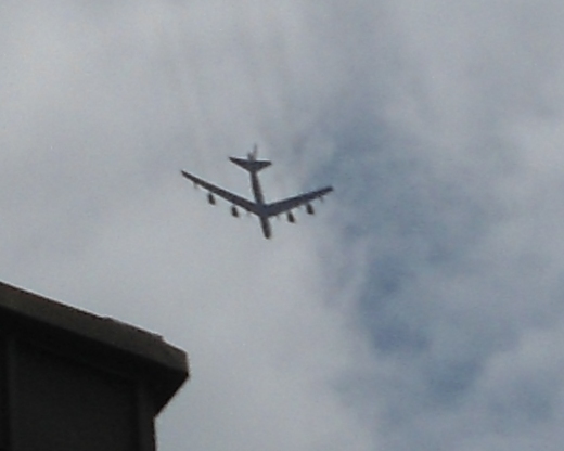 B-52 at low altitude