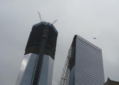 Jet over WTC