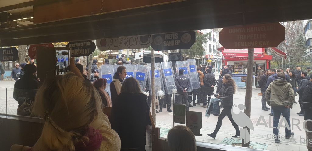 riot police in Ankara