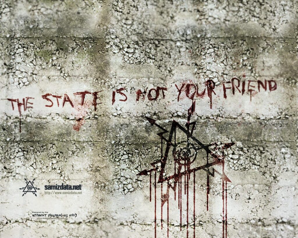 The state is not your friend - red